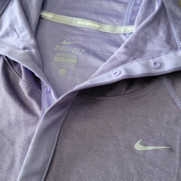 Nike Women's Running Hoodie Pullover Dri Fit Sz Small Purple - Picture 2 of 8